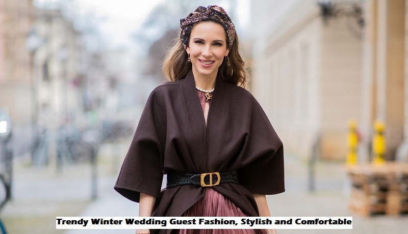 Trendy Winter Wedding Fashion