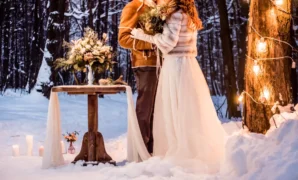 Winter Wonderland Magical Winter Wedding Themes in America